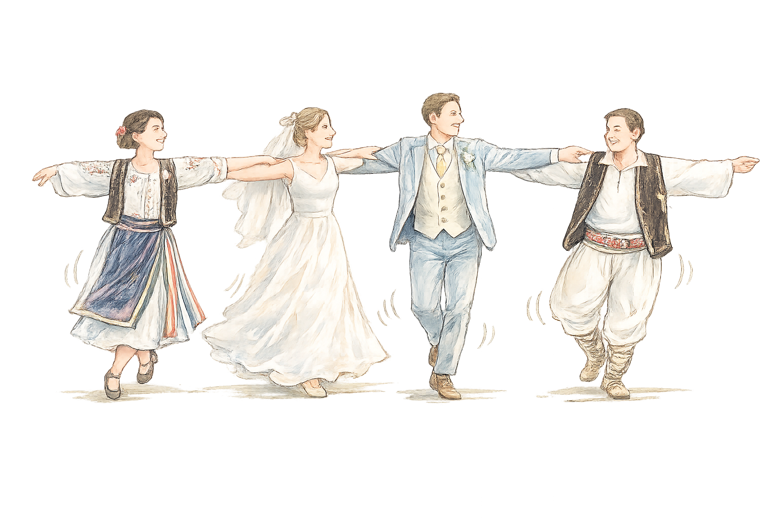 Romanian party dance